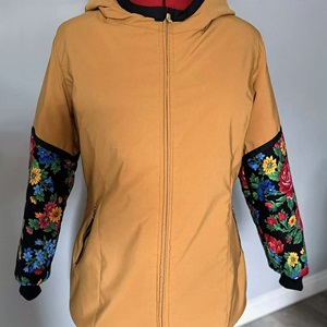 Orange and Floral Parka (2023)