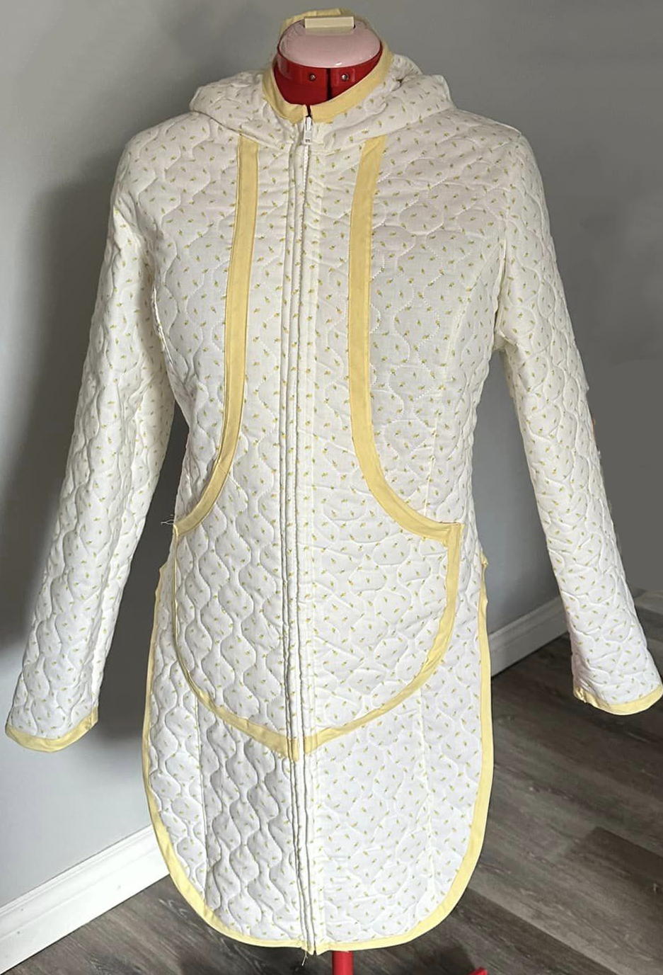 White and Yellow Summer Parka (2023)