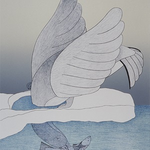 Timiaq Iqaluktuk (Bird Caught it’s Fish) (1990)