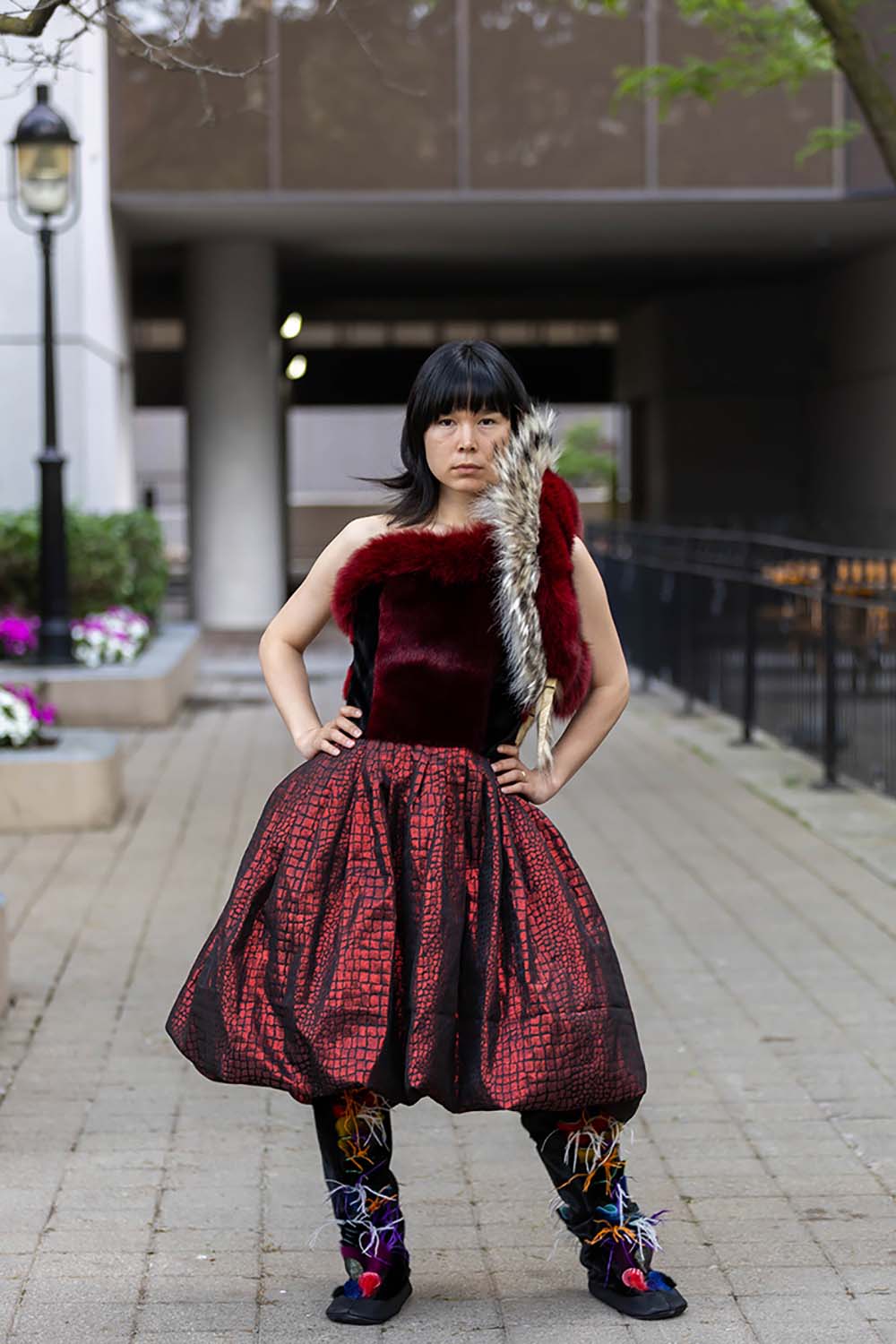 MMIW2S+ Red Dress with Sealskin Fairy Boots (2023)