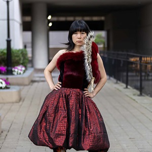 MMIW2S+ Red Dress with Sealskin Fairy Boots (2023)