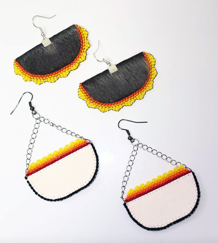Qulliq earrings (2021)