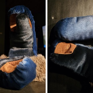 Sealskin, fur and hide pualuks (2023)