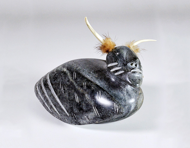 Qalupilak (Spirit who steals children on the floe edge with antennae that lure them) (1997)