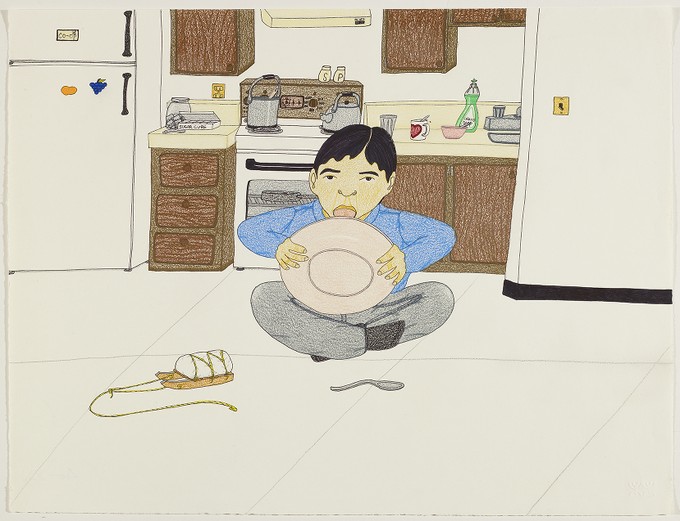 Composition (Licking the Plate Clean) (2004–2005)