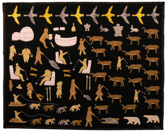 Composition (Ice Fishing & Caribou Hunting) (2002)