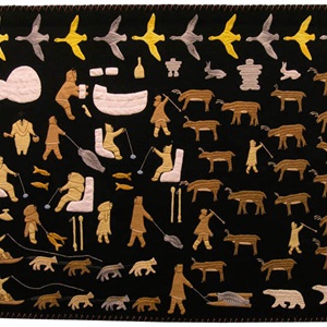 Composition (Ice Fishing & Caribou Hunting) (2002)