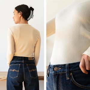 Cream long sleeve top (2023)