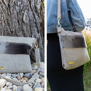 Crossbody bag with sealskin (2023)