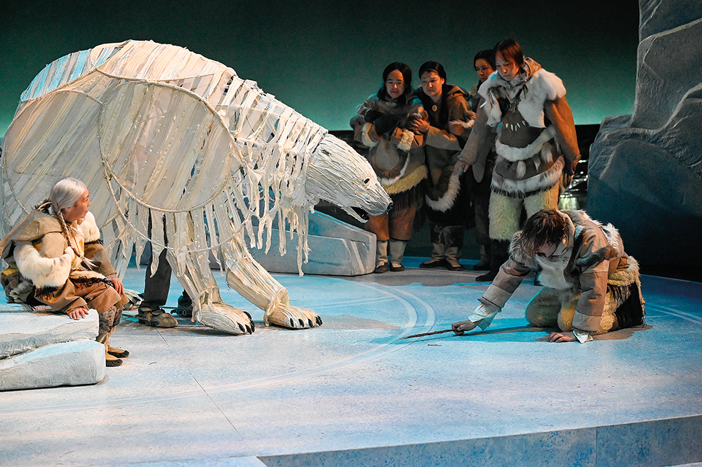 Scene from “The Breathing Hole” in Ottawa, 2022, directed by Reneltta Arluk