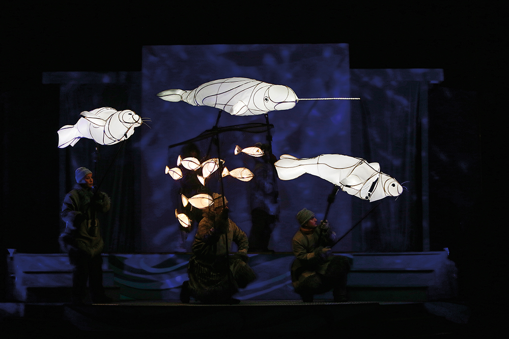 Scene from “Sedna” in Armstrong, 2018, co-created by Reneltta Arluk