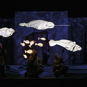 Scene from “Sedna” in Armstrong, 2018, co-created by Reneltta Arluk