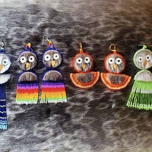 Dancing Ookpik Earrings collection (2021)