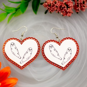 Valentine's Day Seals (2024) acrylic