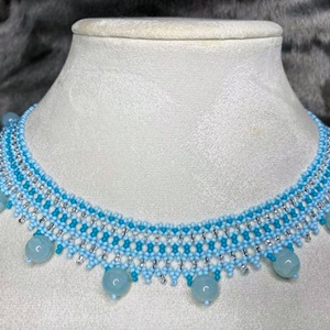 Blue beaded Necklace (2020)