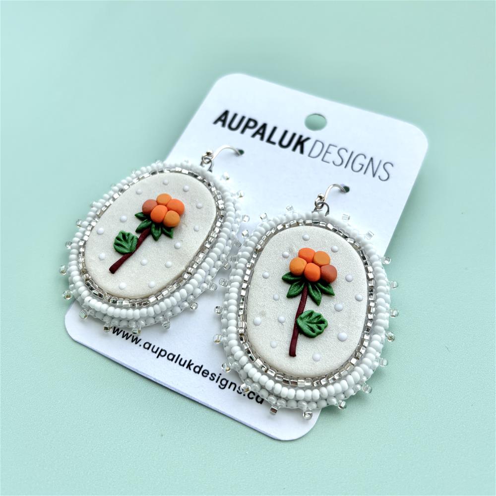 Aqpik Polymer Clay Beaded Earrings