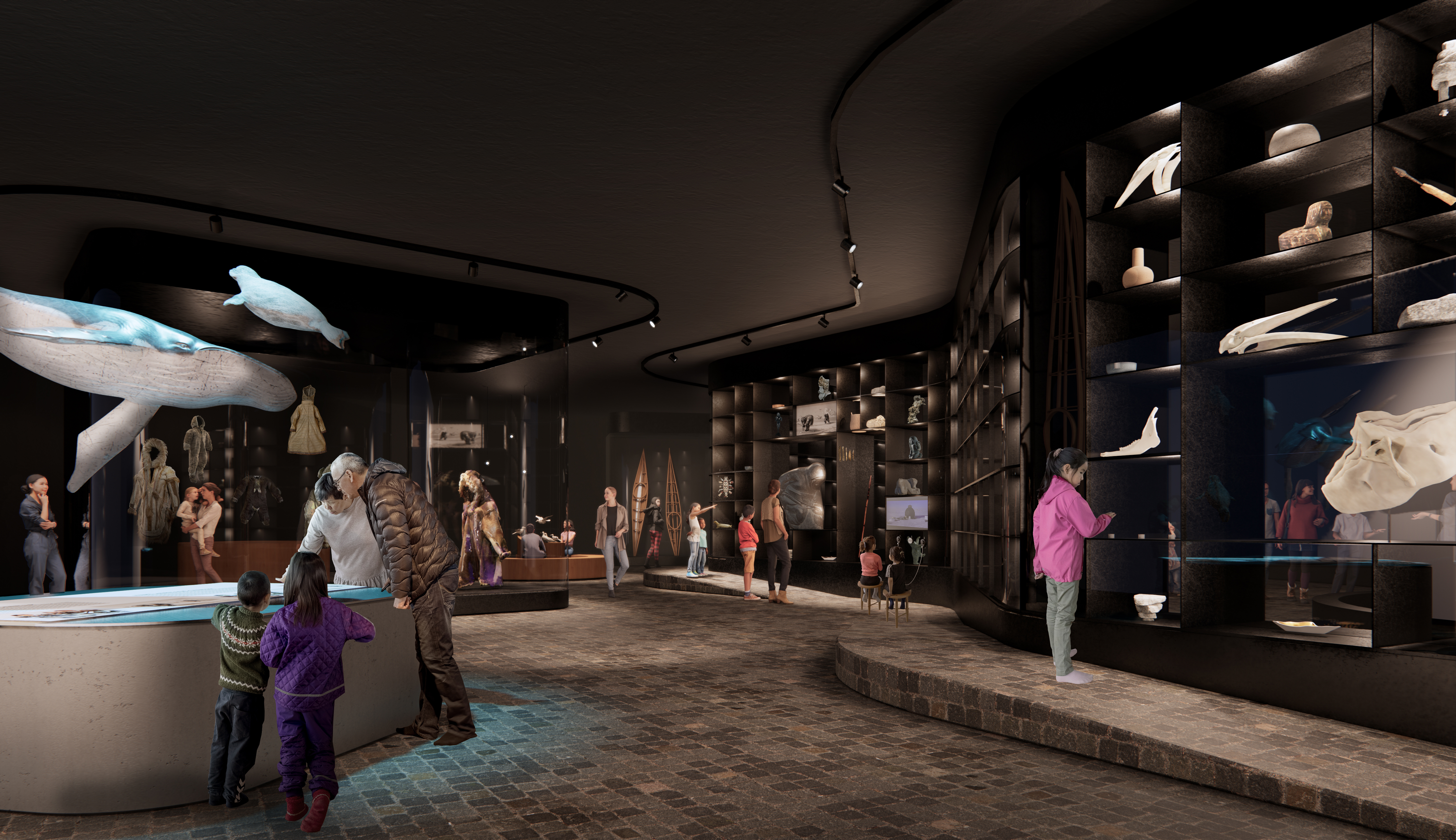 Dorte Mandrup_Nunavut Inuit Heritage Center_Exhibition