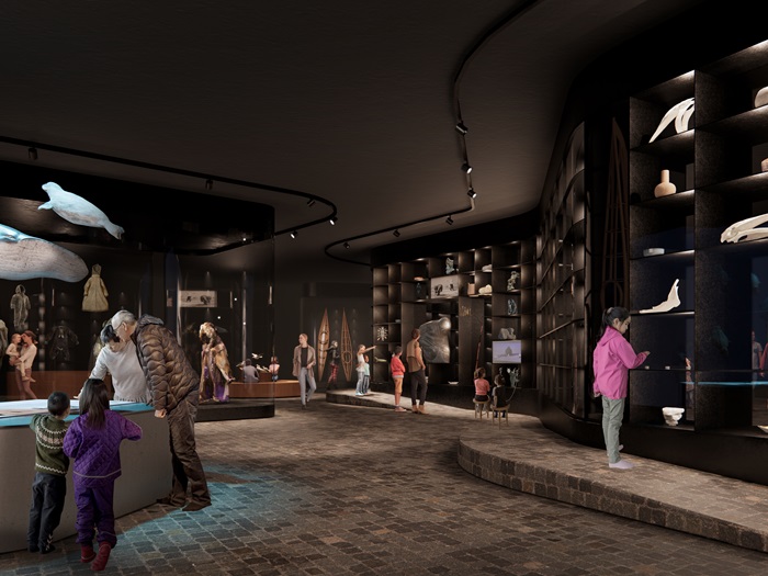 Dorte Mandrup_Nunavut Inuit Heritage Center_Exhibition