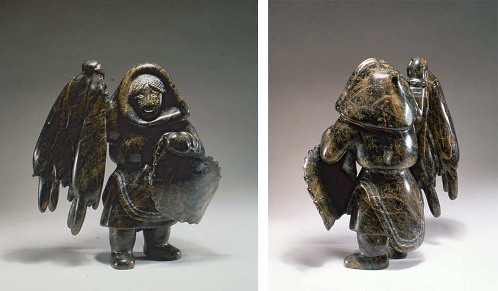 NunaTaqialukWomanWithFursToTrade