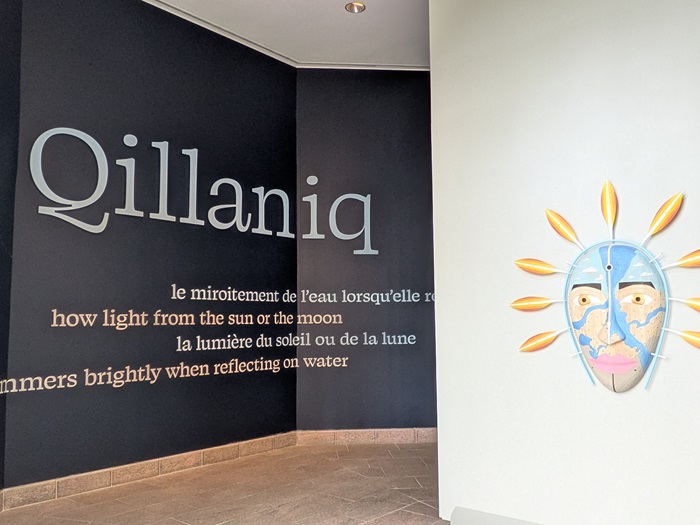 title installation view