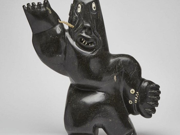 UllulaqJudasShamanWithHelpingSpiritsWithInsetMoveableEyes