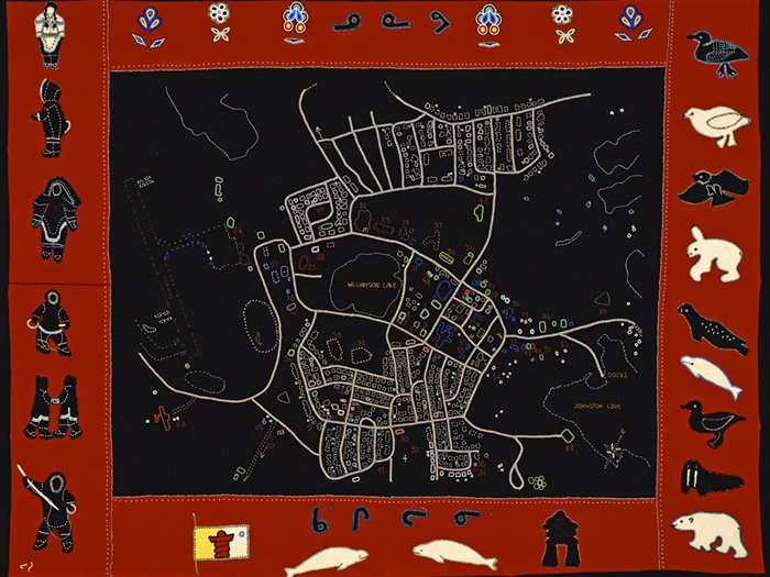 IttinuarLizzieMapOfHamletOfRankinInletNunavut