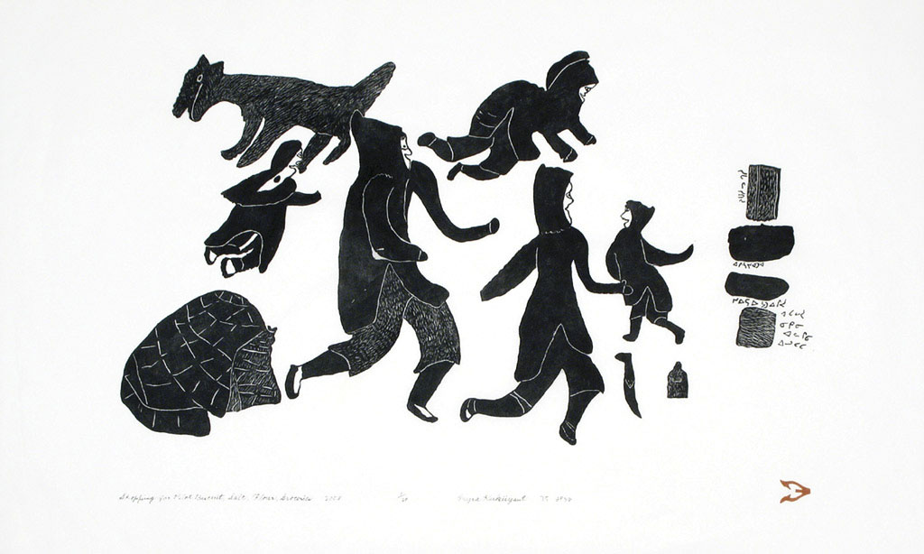 KukiiyautMyraShoppingForPilotBiscuitsFlourSaltGroceries