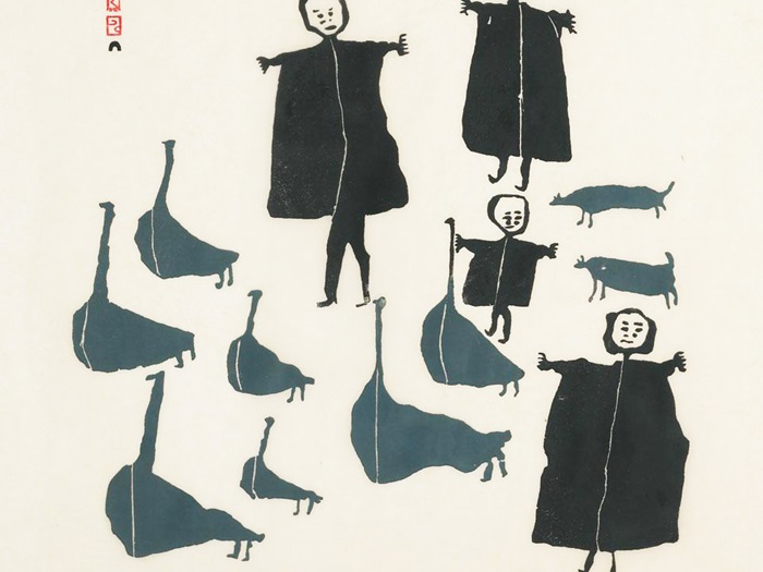 ParrUntitled(7Geese4People2Dogs)