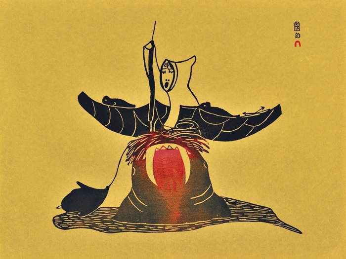 PootoogookNapachieWalrusSurprisesHunter