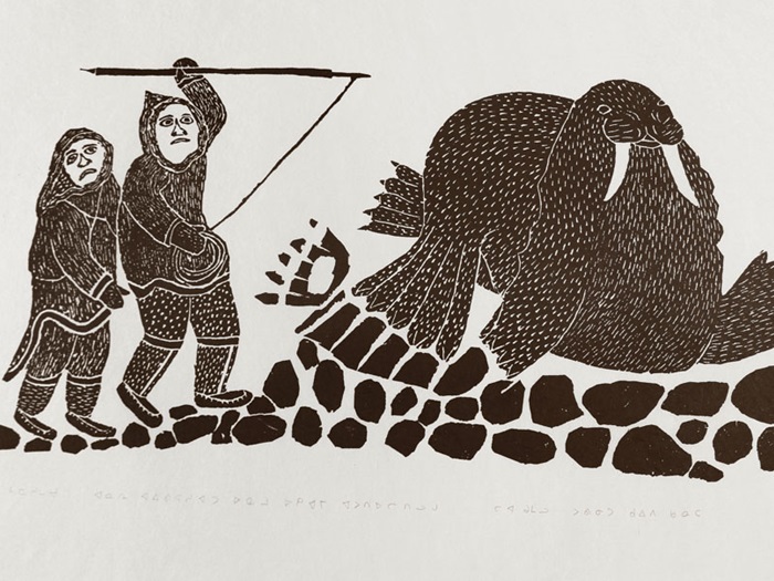 QumaalukLeahManAndWOmanGoingAfterWalrus