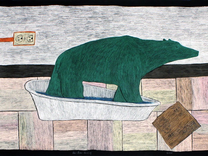 TeeveeNingeokuluPolarBearCarving