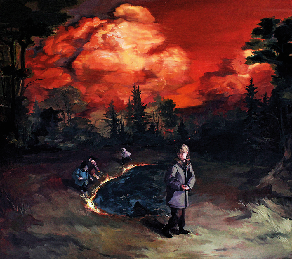 KyakMonteithMeganPlayingOutsideMyFathersBurningLawn