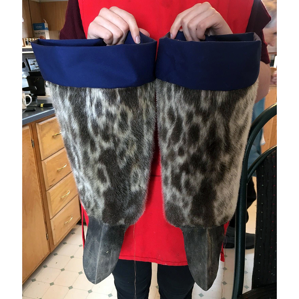 Inuit sealskin boot clearance