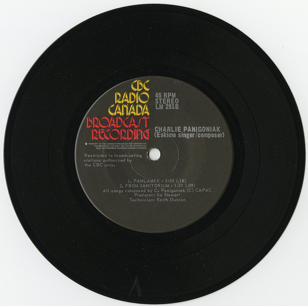 PanigoniakCharlieEskimoSingerComposerVinyl