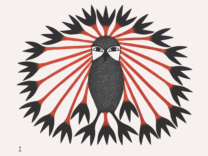 Kenojuak Ashevak_Majestic Owl