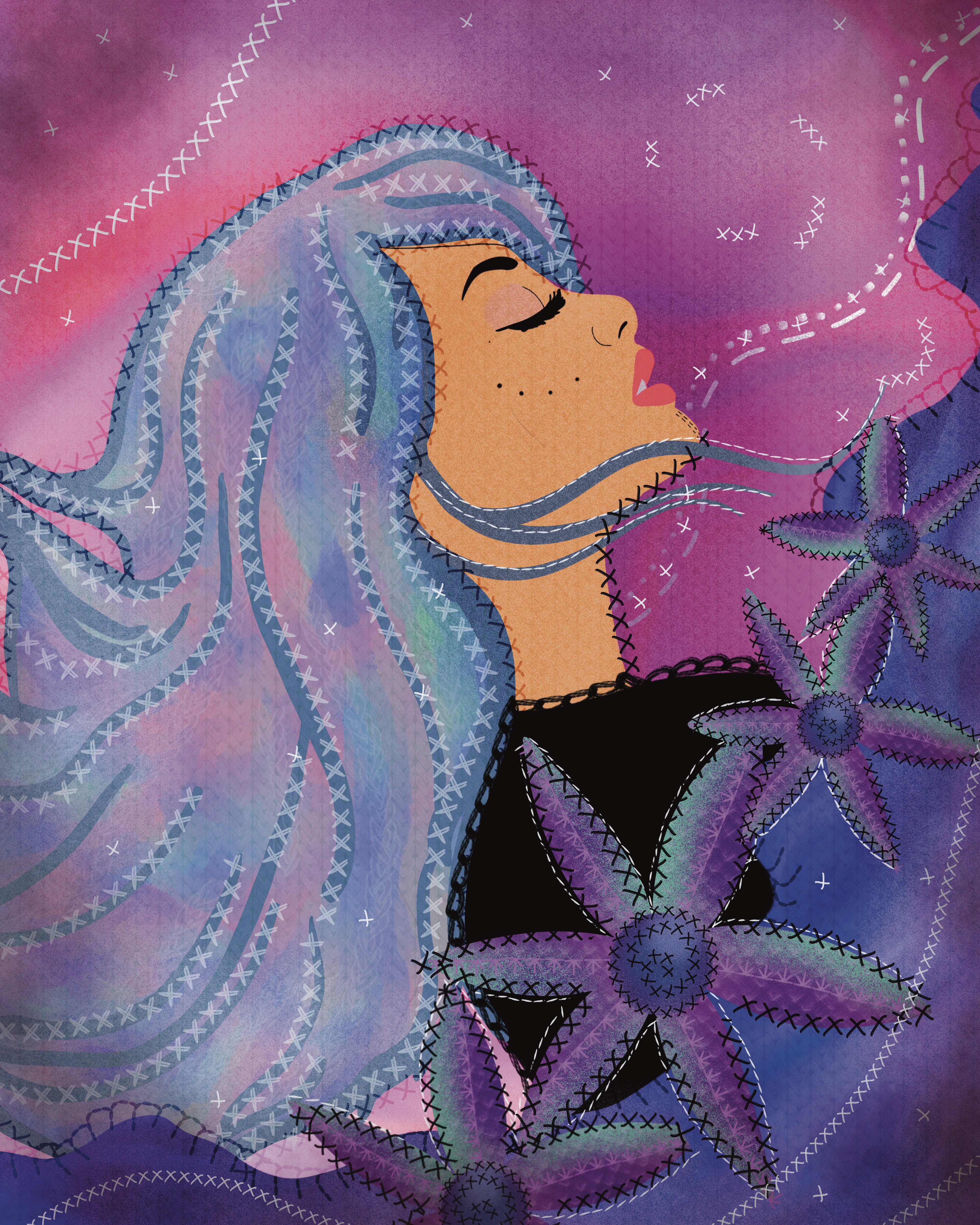 Tegan Voisey Stitched but not broken